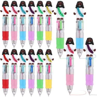Imagem de Bememo 12 canetas Little Jesus, design original, mini caneta multicolorida em uma caneta cristã, canetas esferográficas fofas para festa religiosa, igreja, presente de Natal, prêmios de sala de aula