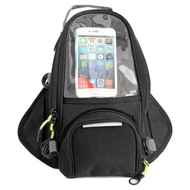 Imagem de Alforge Para Tanque De Moto | Bolsa Com Imã | Mala PráTica Para Motocicleta
