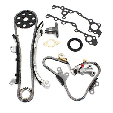 Imagem de CNS Kit de corrente de distribuição com conjunto de eixo de equilíbrio compatível com motor Toyota 2.7L Tacoma 4Runner T100 3RZFE 3RZ-FE 95-04