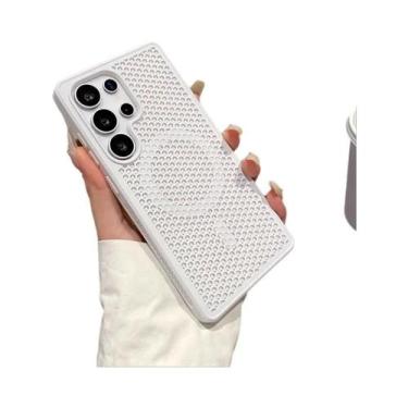 Imagem de Capa Luxuosa Para Samsung S25 S24 S23FE S22 Ultra plus Com Dissipação 