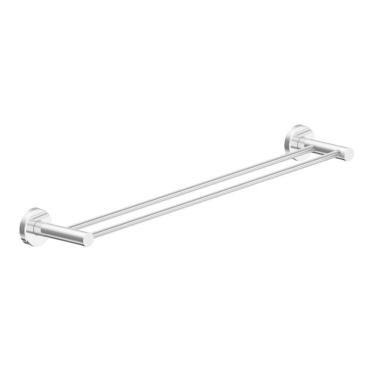 Imagem de Porta Toalha Toalheiro Duplo Lavabo Escovado Atenas 75Cm