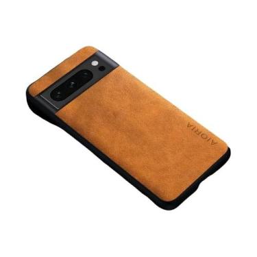 Imagem de Capa De Telefone De Couro Luxuosa Para Google Pixel Estilo Retro Cor S