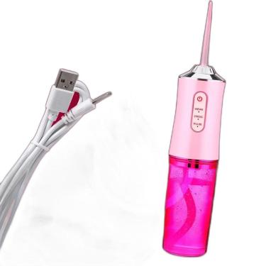 Imagem de Higienizador Bucal Recarregável Jato Potente Remover Placa