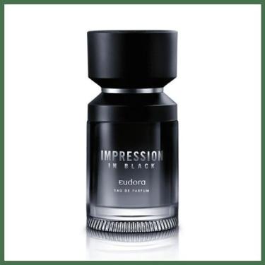 Imagem de Perfume Impression In Black Masculino Eau de Parfum de Eudora