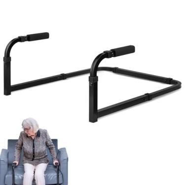 Imagem de Impresa Suporte para cadeira de braço – Suporte de sofá resistente ajustável para idosos – Equipamento de mobilidade para deficientes – Dispositivo de elevação para idosos e deficientes