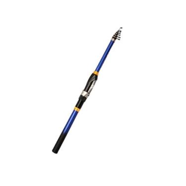 Imagem de Vara de Pesca de Viagem Vara de pesca telescópica leve carbono fundido, ferramenta ao ar livre, acessórios para noturna(3.0 meter Rod only)