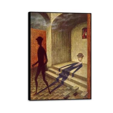 Imagem de Remedios Varo decoração de parede fenômeno impressões em tela pintura surrealismo arte de parede decoração de casa Remedios Varo pôster presente para quarto sala de estar 100 x 70 cm (39 x 28 pol
