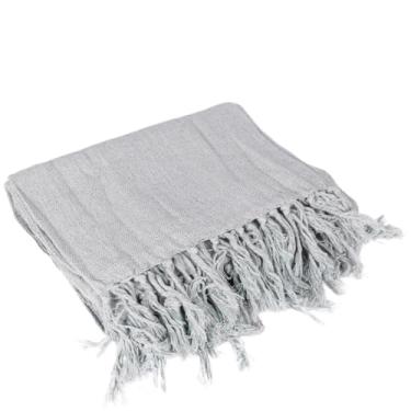 Imagem de Capa para Sofá, Manta Decorativa e Protetora para Sofá 2,40x1,45m(Cinza claro)