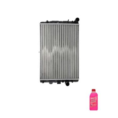 Imagem de Kit Radiador VW Gol MI 1.0 8/16V Com Ar 97 + Aditivo Radiador Visconde Rosa Pronto Uso