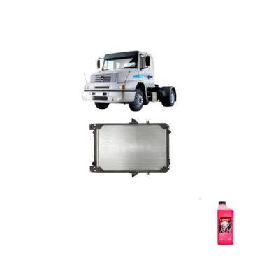 Imagem de Kit Radiador MB 1634/1938/2638 OM447/457LA + Aditivo Radiador Etaniz 1L