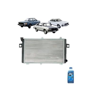Imagem de Kit Radiador Ford Corcel II Del Rey + Aditivo Visconde RV Cool Azul