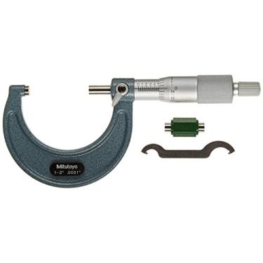 Imagem de Micrômetro Externo 1-2'' x .0001'' com Catraca Mitutoyo 103-132