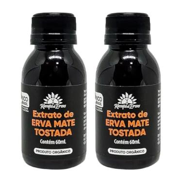 Imagem de Kit 2X: Extrato de Erva Mate Tostado Orgânico Kampo de Ervas 60ml
