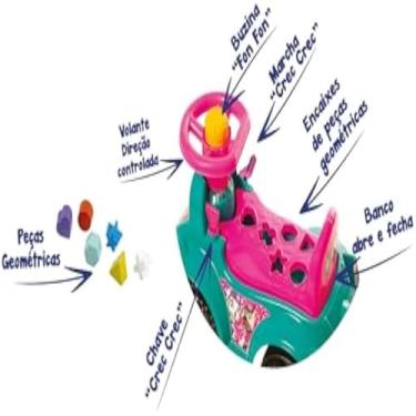 Imagem de Carrinho, cachorro, andarilho, bebe, brinquedo, menina, interativo, rosa, encantador.