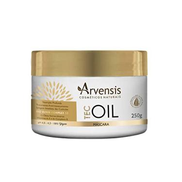 Imagem de Arvensis – Máscara Capilar Tec Oil 250g | Nutrição, Brilho, Hidratação, Fórmula Vegana, Para Cabelos Ressecados