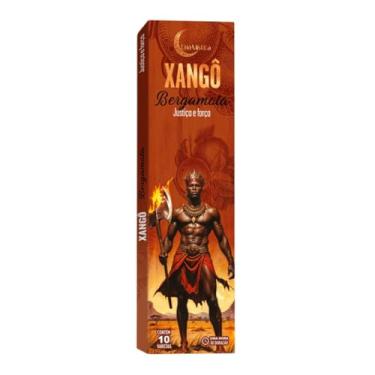 Imagem de Incensos Natural 0 Carvão Cx c/10 Varetas -Fragrância Bergamota Xangô