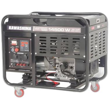 Imagem de Gerador à Diesel Dgr-15000 Trifasico 380v 14,5kw Kawashima
