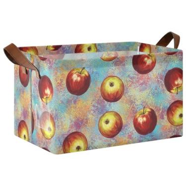 Imagem de Caixas organizadoras de armário de frutas para organização e armazenamento de trailers, grandes 40 x 29 x 25 cm, organizadores de brinquedos e caixas de armazenamento para organização e armário de
