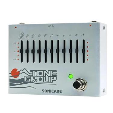 Imagem de SONICAKE Tone Group Equalizador EQ de 10 bandas Pedal de efeitos de ba