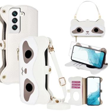 Imagem de Asuwish Capa de telefone para Samsung Galaxy S22 XHX EUA branca