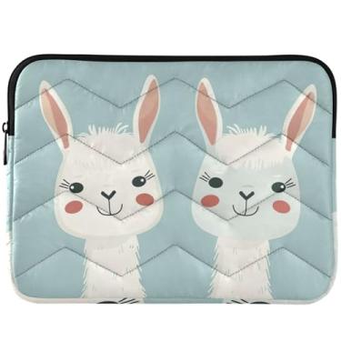 Imagem de Capa para laptop Alpaca fofa de lhama para laptop MacBook Pro de 14 polegadas, universal, 13 a 14 polegadas, capa para laptop