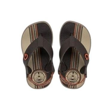 Imagem de Chinelo Infantil Menino Grendene Cartago Atlanta Marrom 0122-Masculino