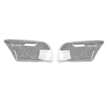 Imagem de Capa do farol dianteiro compatível com Dodge Caliber 2008-2011 Capa do farol Shell abajur transparente abajur vidro substituir lente primária(Left and Right)