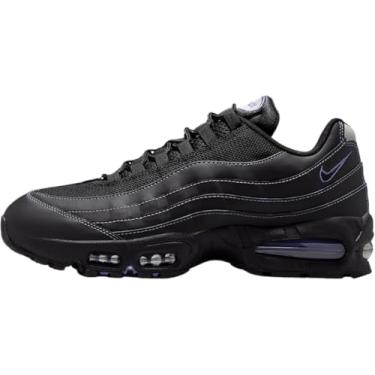 Imagem de Nike Tênis masculino Air Max 95 OG (IB7936-001, preto/violeta persa/cinza lobo/preto), Preto/violeta persa/cinza lobo/preto, 42 BR