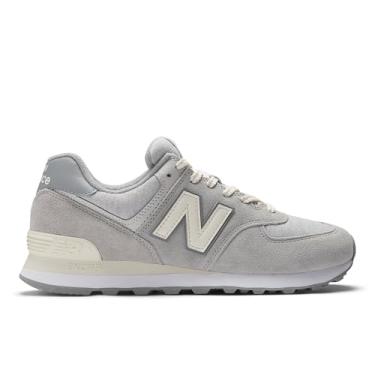 Imagem de new balance 574 Tênis de treino masculino multiesportivo, Cinza claro (050), 5.5 UK (6 US)