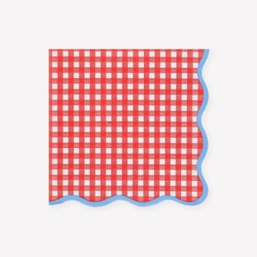 Imagem de Meri Meri Guardanapos de Páscoa (pacote com 16), guardanapos de papel descartáveis quadrados, papel grosso e absorvente, decorações de Páscoa, borda recortada, crianças e adultos