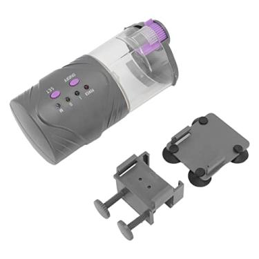 Imagem de CUOFYUNL Alimentador Automático de Peixes Temporizador Elétrico Inteligente Distribuidor de Comida de Peixe para Aquário