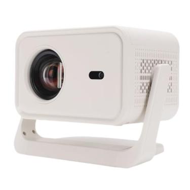 Imagem de Jectse Projetor WiFi Inteligente, 13 1 GB de RAM 16 GB de Armazenamento 1080P HD Autofoco 5.4, Com Correção Keystone Automática WiFi6 2.4G 5G, para Apresentações de Jogos Em Cinema Em (plugue da