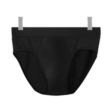 Imagem de Cuecas Antibacterianas Masculinas Tamanho Grande 4PCS Boxers Triangula