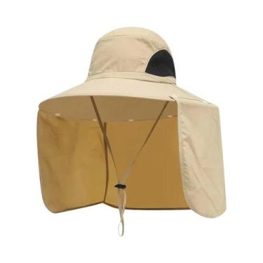 Imagem de Chapéu De Pesca Masculino De Verão Para Proteção Solar Ao Ar Livre Com