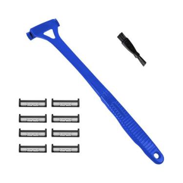 Imagem de Barbeador De Costas Masculino Com Cabo Longo, Dobrável E Seguro, Para 