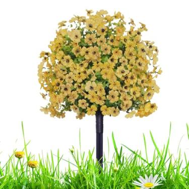 Imagem de Arbustos artificiais para atividades ao ar livre | Arbusto falso ao ar livre - Árvores de bola violeta à prova de intempéries resistentes a raios UV, plantas realistas para quintal, jardim,