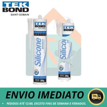 Imagem de Silicone Adesivo Acético Branco 256g Tekbond