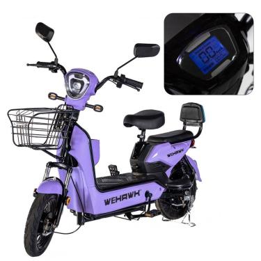 Imagem de Bicicleta Elétrica 500W WeHawk Basket Autonomia 40Km Autopropelido