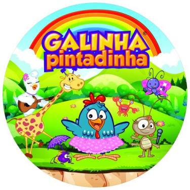 Imagem de Painel Festa Redondo MENINA PINTADINHA 1 - Fantasia Brás