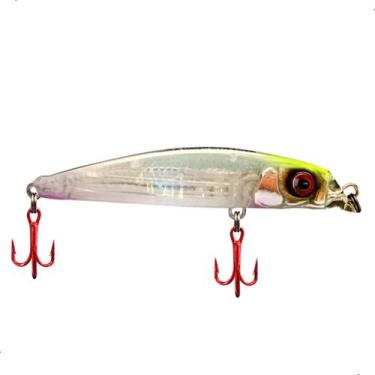 Imagem de Isca Artificial Rei do Rio 80 Sem Barbela Lipless Minnow Flutuante Mei