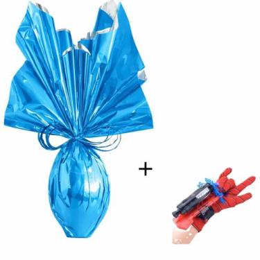 Imagem de Ovo 250g Infantil Brinquedo Luva Do Homem Aranha Envio Imediato