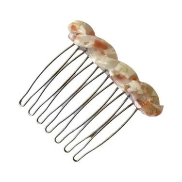 Imagem de Presilha De Cabelo Elegante Para Meninas Com Design Torcido, Acessório