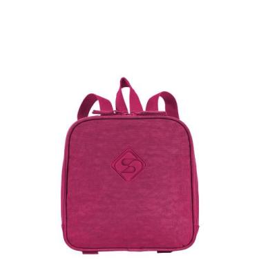 Imagem de Lancheira Grande Sestini Lunch Crinkle Rosa - Pink, Rosa