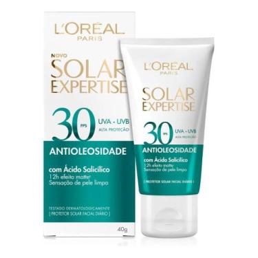 Imagem de Protetor Solar Facial L'Oréal Paris Antioleosidade FPS30 40G - Congrat