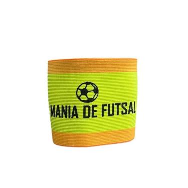 Imagem de Braçadeira Elástica Faixa Capitão Mania de Futsal-Unissex
