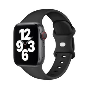 Imagem de Pulseira De Silicone De 40mm 41mm 42mm 44mm 45mm Para Apple Watch, Ban