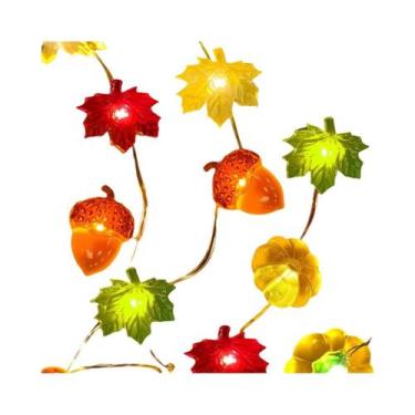 Imagem de Luzes De Cordão De Cobre Com 20/30 LEDs, Alimentadas Por Bateria, Deco