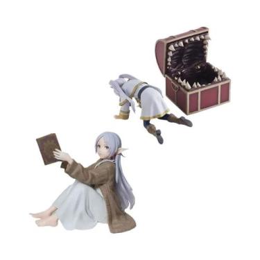 Imagem de Figura De Anime Frieren Fofa Para Desktop, Modelo De Boneca De Ação Se