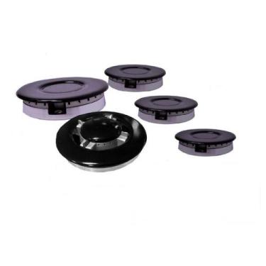 Imagem de Kit Queimadores Espalhadores Sabaf Para Cooktop 5b Tc Fogatti