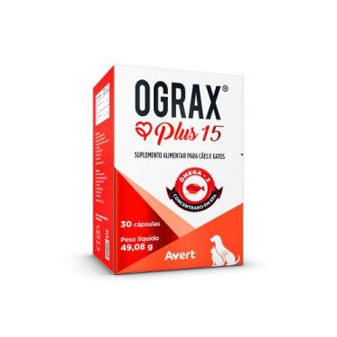 Imagem de Ograx plus 15 cães e gatos x 30 / cap. - Avert
